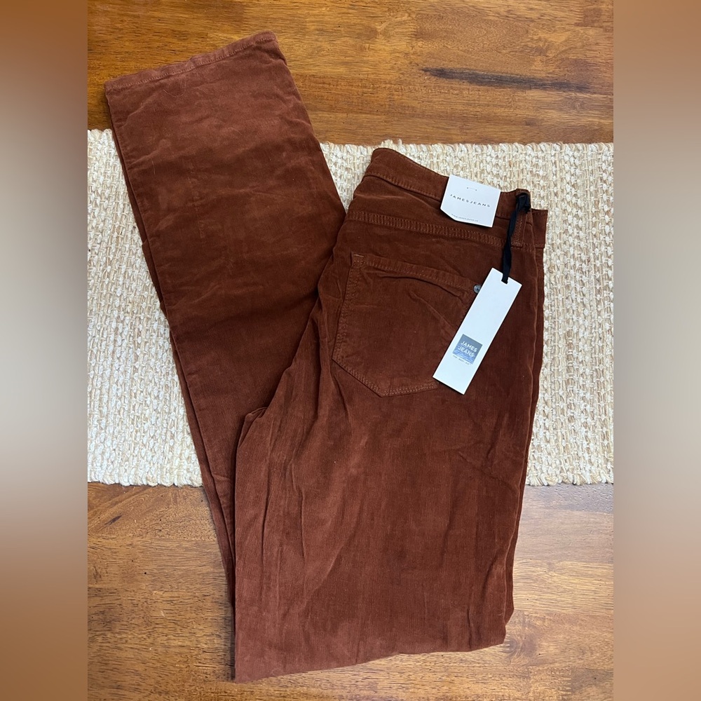 James Jeans Hunter Corduroy Classic Camel Pants